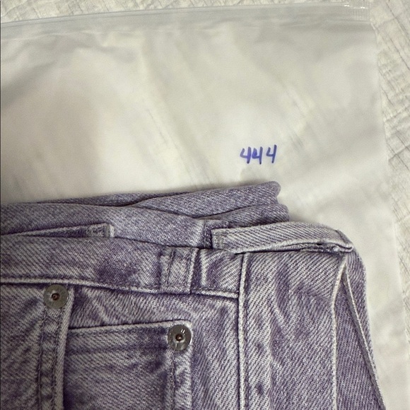 Agolde 90’s Pinch Waist Jean Ashberry Purple Size 23 - Picture 14 of 14